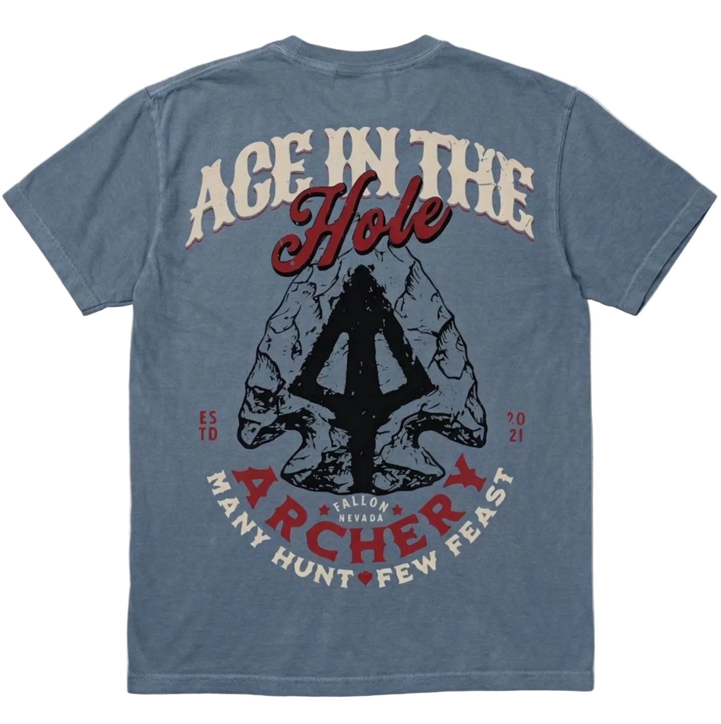 MANY HUNT - FEW FEAST T-SHIRT